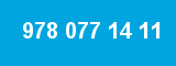 978 077 14 11
